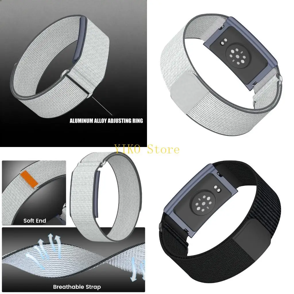 

K32C Permanent Polyamide Wristband Incorporating Aluminum Mixture Middle Hoop For Strengthened Stability And Modern Appearance