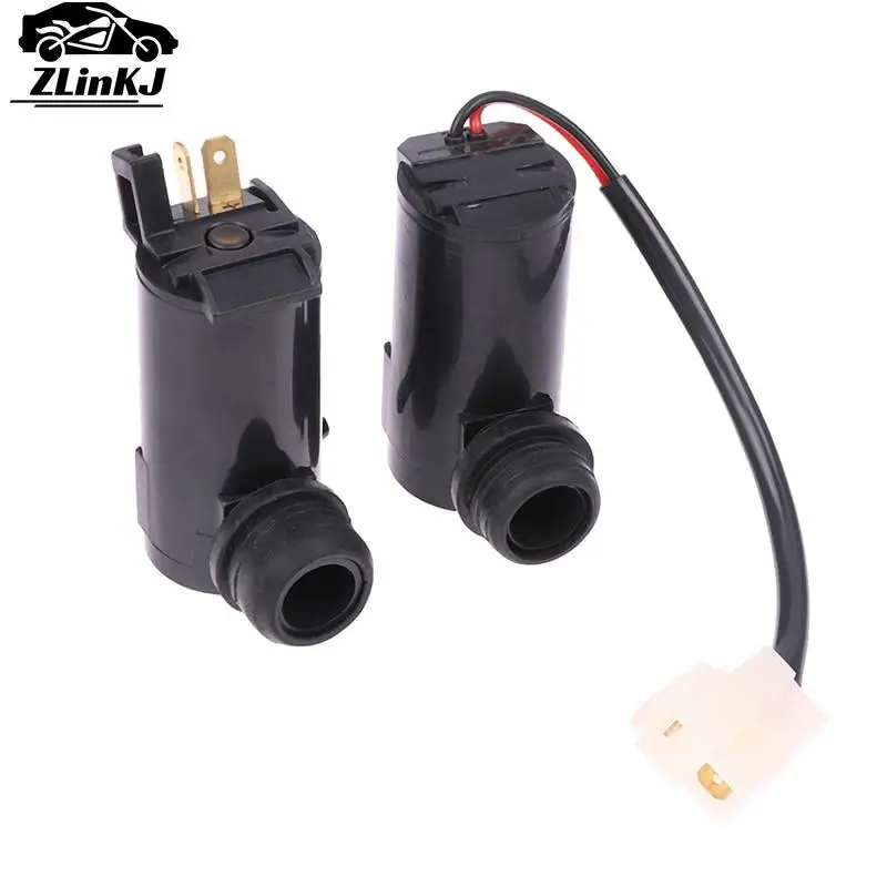 12V Universal Car Glass Wiper Windshield Water Washer Pump Jet Motor Car Styling Windcreen Replacement Kit