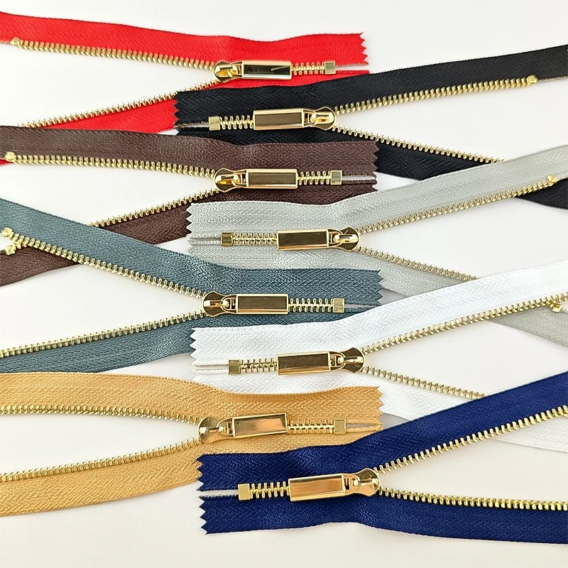 

Premium No 5 Y Tooth Metal Zipper Titanium Alloy Off End Zipper for Jacket Bag and Garment High Quality Fashion Zipper