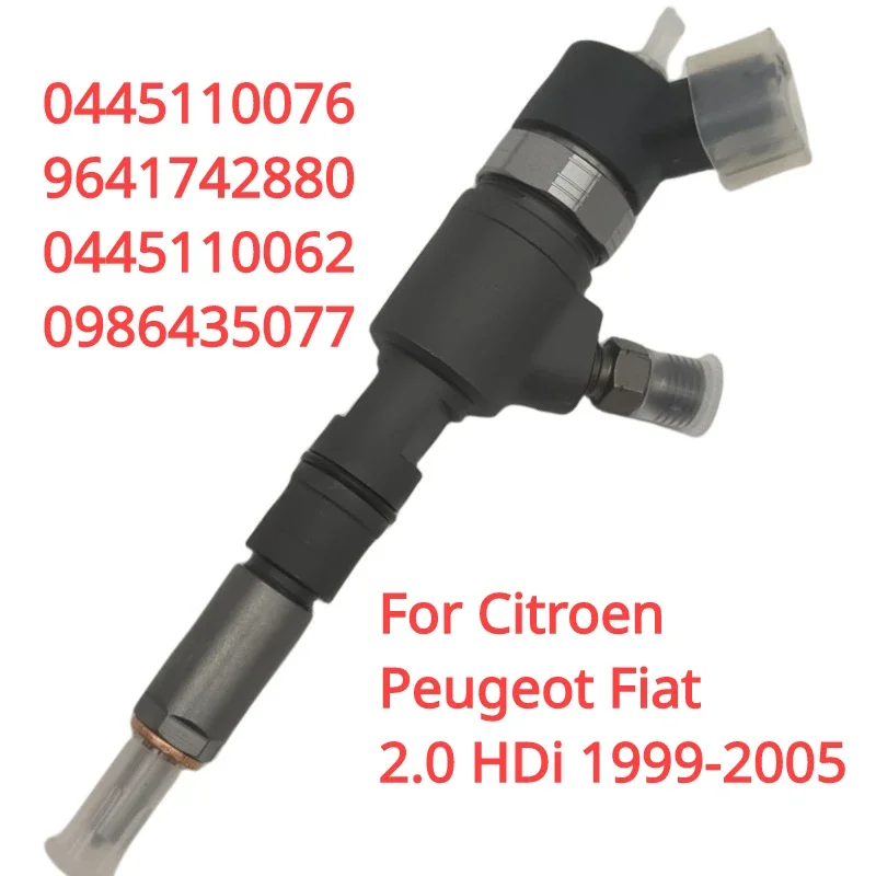 

0445110076 9641742880 0445110062 New Fuel Injector For C5 Jumper Boxer Fiat 2.0 HDi 1999-20