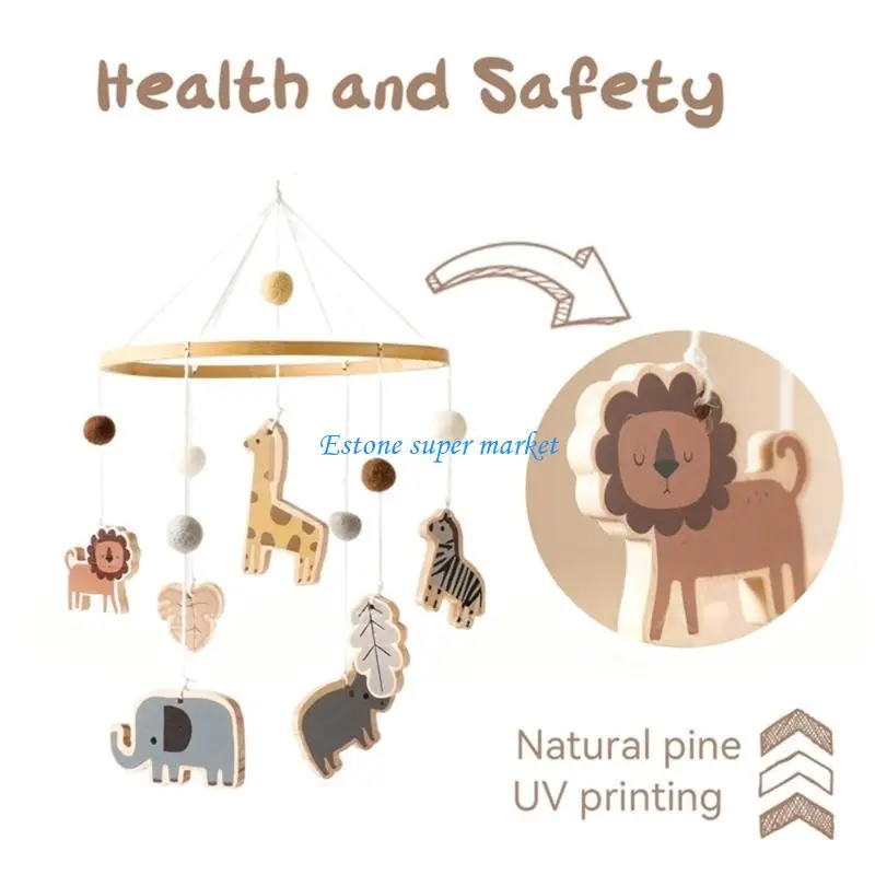 090B งานฝีมือการเคลื่อนไหวที่เงียบสงบตกแต่งห้องเด็ก Early Kids Education Sensory