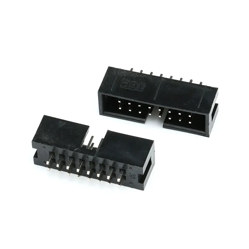 50pcs/Lot IDC Box header DC3-16P 16P 2.54mm Pitch Connector