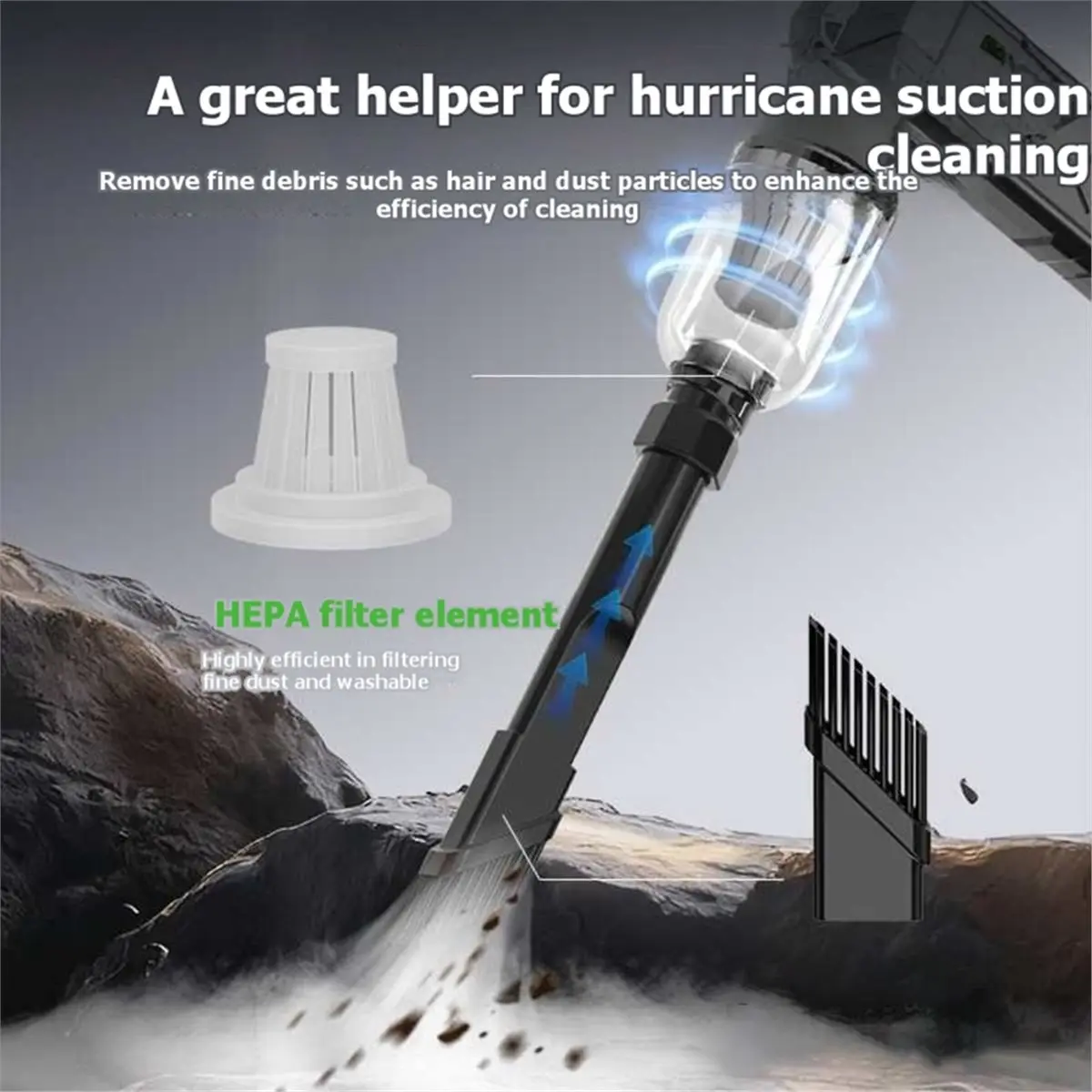 2026 New Violent Fan Powerful Turbo Air Blower 380g Thrust Compressed Air Duster for PC Home Cleaning with LED Lighting