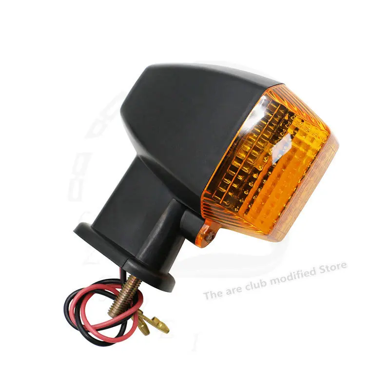 1 Pair Motorcycle Turn Signals Light For Kawasaki KLE250 KLE400 KLE 250 400  Not Indicators Flasher Orange