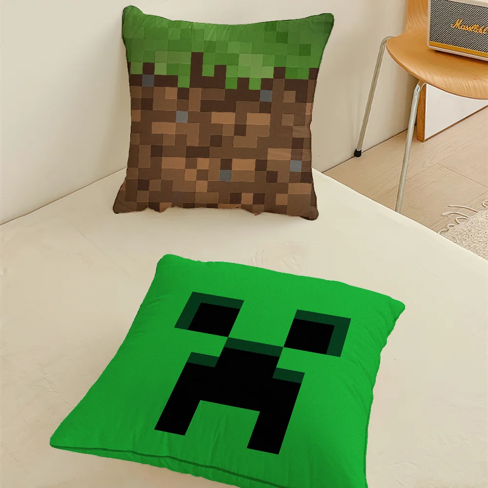 Game Creeper Steve cPillow Case For Home Bedroom Room Decoration Living Room Sofa Cushion Cover Suitable