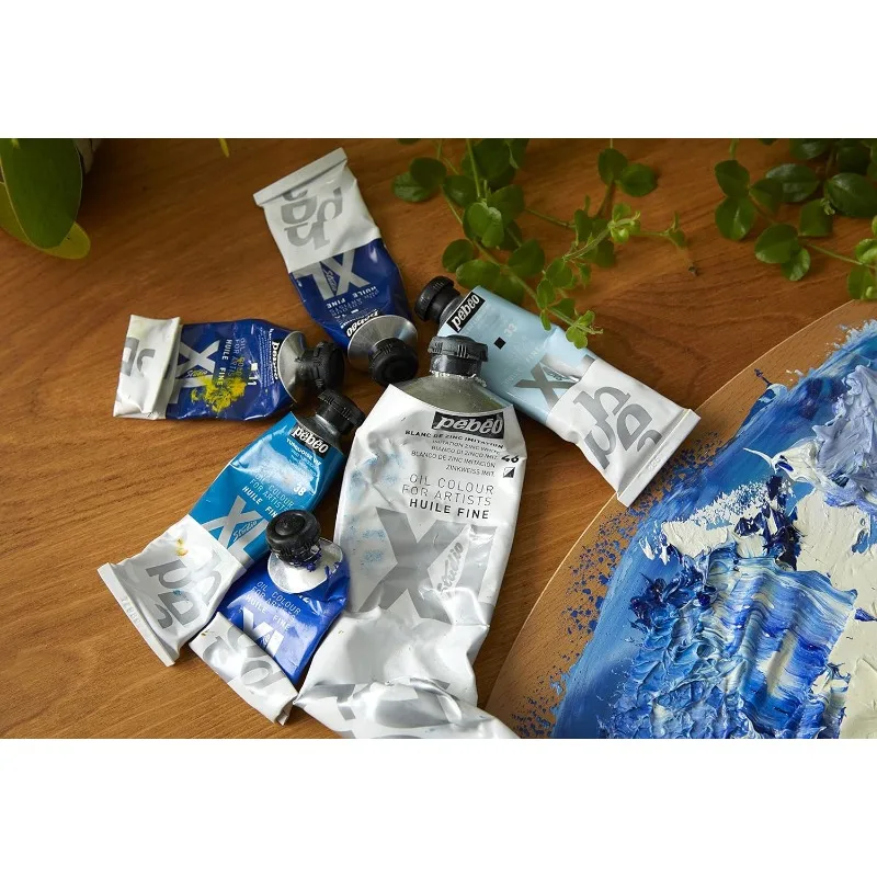 200ml Tube Pebeo Fine XL Oil INTENSIVE OIL COLOUR Bright and Permanent Finish Fade Resistant,Fast-Drying Painting On Paper Wood