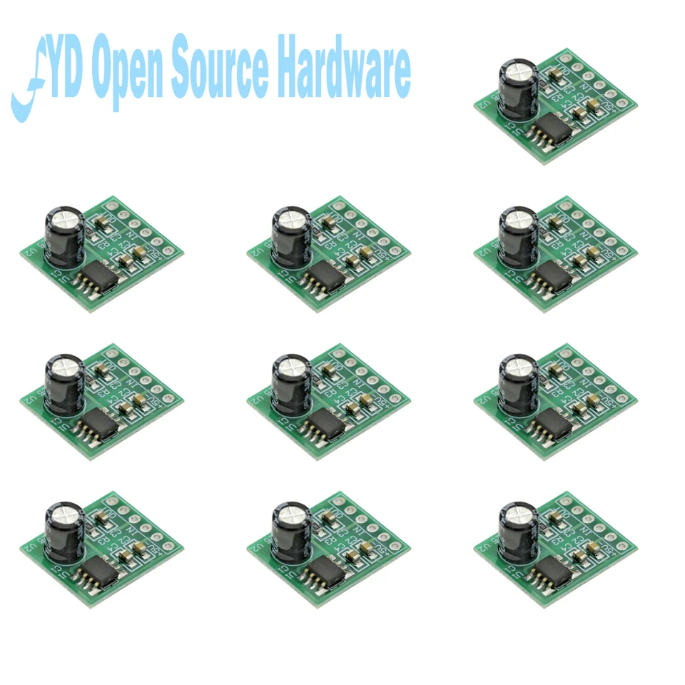 10 stücke mini XH-M125 xpt8871 mono stereo lithium batterie leistungs verstärker modul platine audio ausgang eingang 6w sing maschine 3v 5v 5w