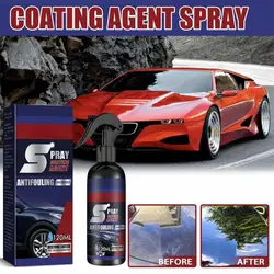 Revêtement céramique rapide pour peinture automobile, spray d'avertissement cristal, polymère liquide hydrophobe, oléophobe, anti-pluie, soins de voiture, nouveau