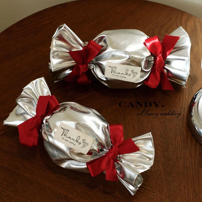 10/20Pcs Premium Wedding Candy Box Baby Shower Favors Gift Bag Packaging Guest Party Supplies - view 3