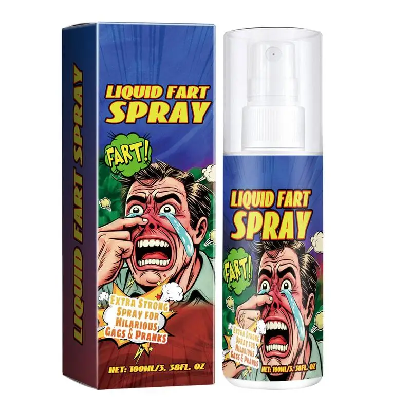 

Fart Spray Portable Fart Spray Trick Ass Spray 100g Safe Extra Strong Smell Stink Stuff Prank Spray Trick Toys For Adults