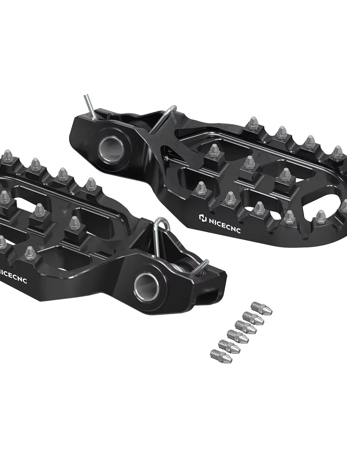 AliExpress NICECNC For Stark Varg MX Stark Varg EX SM 2024 2025 2026 Electric Dirt Bike Extender Foot Pegs Footrests Aluminium