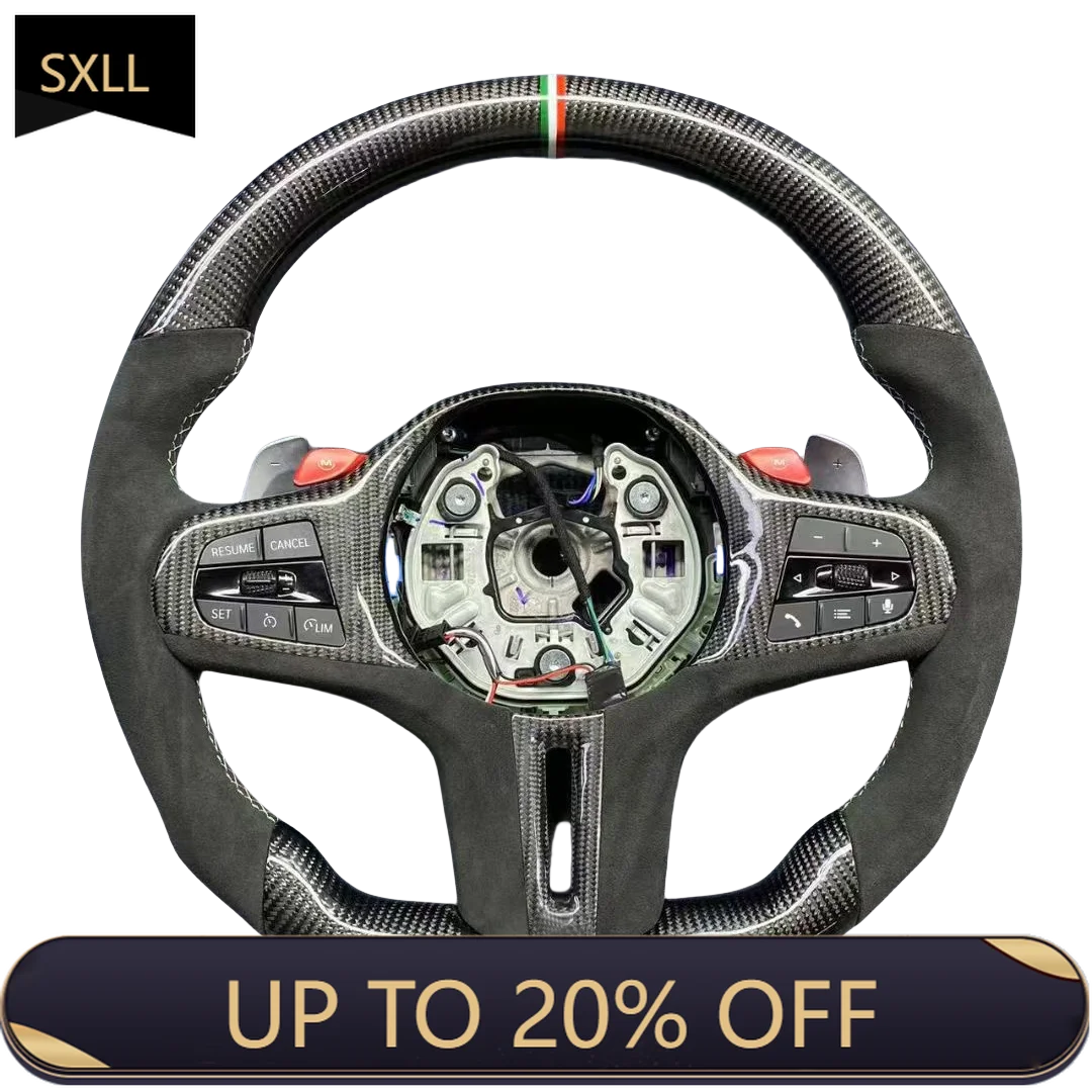 

SXLL Comfort M2 M3 F30 F10 G30 G20 G80 F15 F80 Sport High Performance Custom Carbon Fiber Steering Wheel