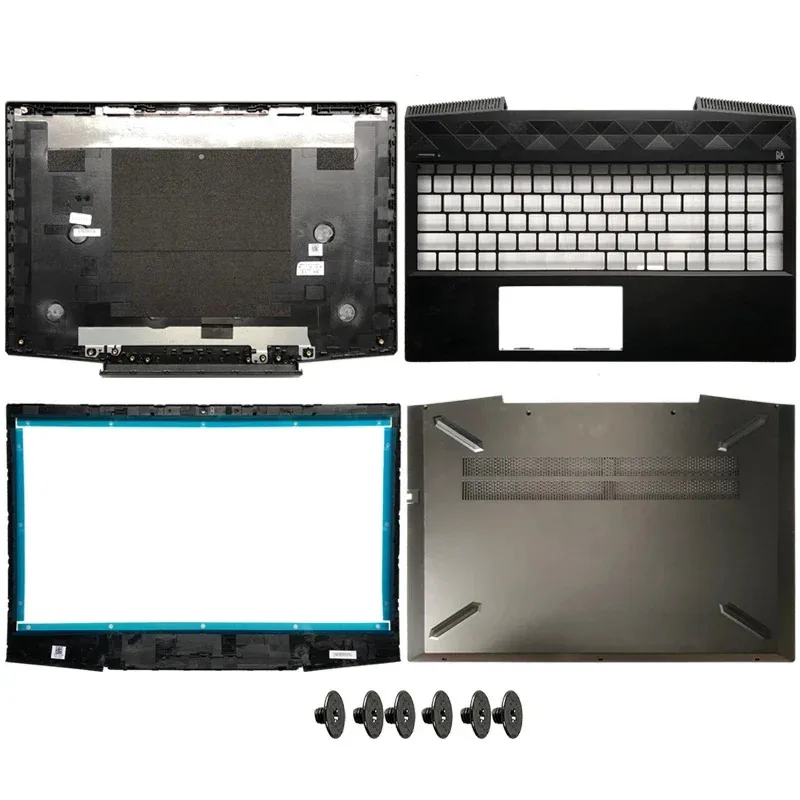 

Новый чехол для ноутбука CHJ для HP Pavilion 15 15-CX TPN-C133 L20315-001 L20313-001, задняя крышка ЖК-дисплея/передняя панель/подставка для рук, верхняя/нижняя часть CAS