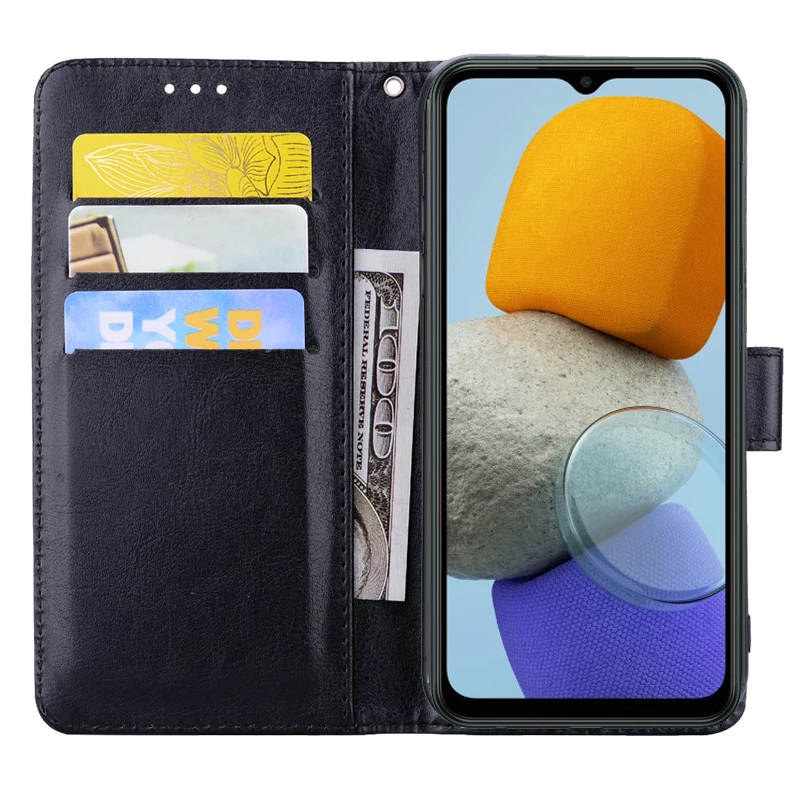 Leather Case For Samsung Galaxy Buddy 2 SM-M236L Coque Wallet Flip Phone Cover For Carcasas Samsung Galaxy Buddy SM-A226L Fundas