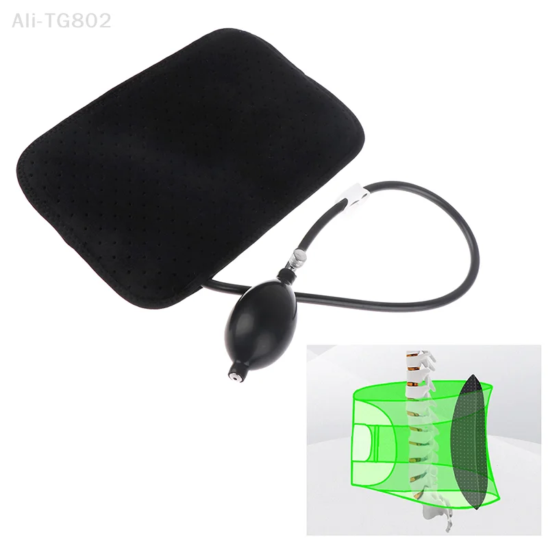 

Надувная подушка для поясничной поддержки, портативная шея, подушки для коррекции осанки плеч, ортопедический дизайн, облегчение боли в спине