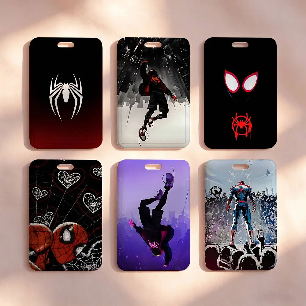 Classic-S-Spider-Man-S NFC Contactless Sliding Card Sleeve For Student Cards, Bus Cards, ID Cards, And Work Permits