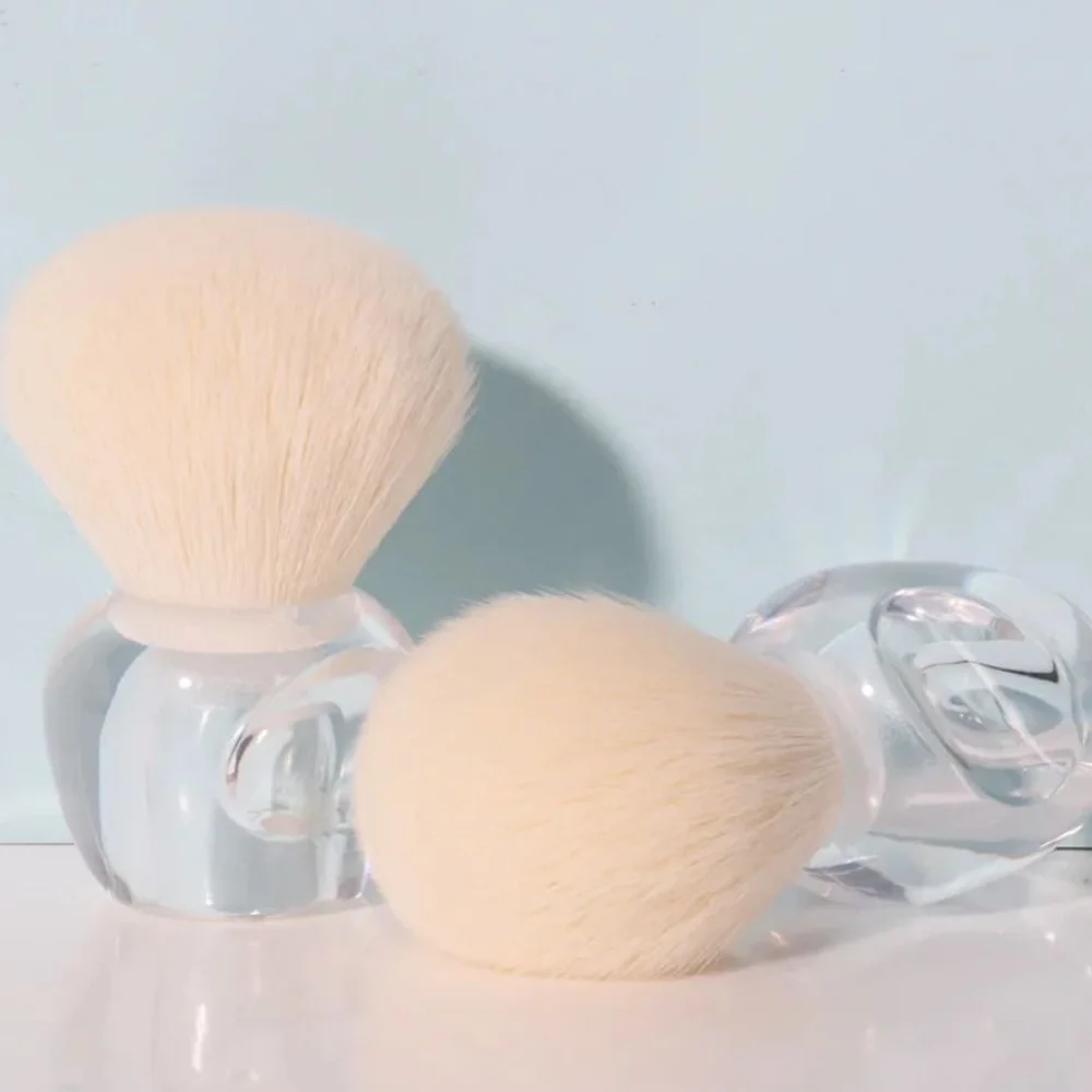 Geschenke Tragbarer Rougepinsel mit Rillen Make-up-Werkzeug Kleine lose Puderpinsel Multifunktions-Make-up-Pinsel