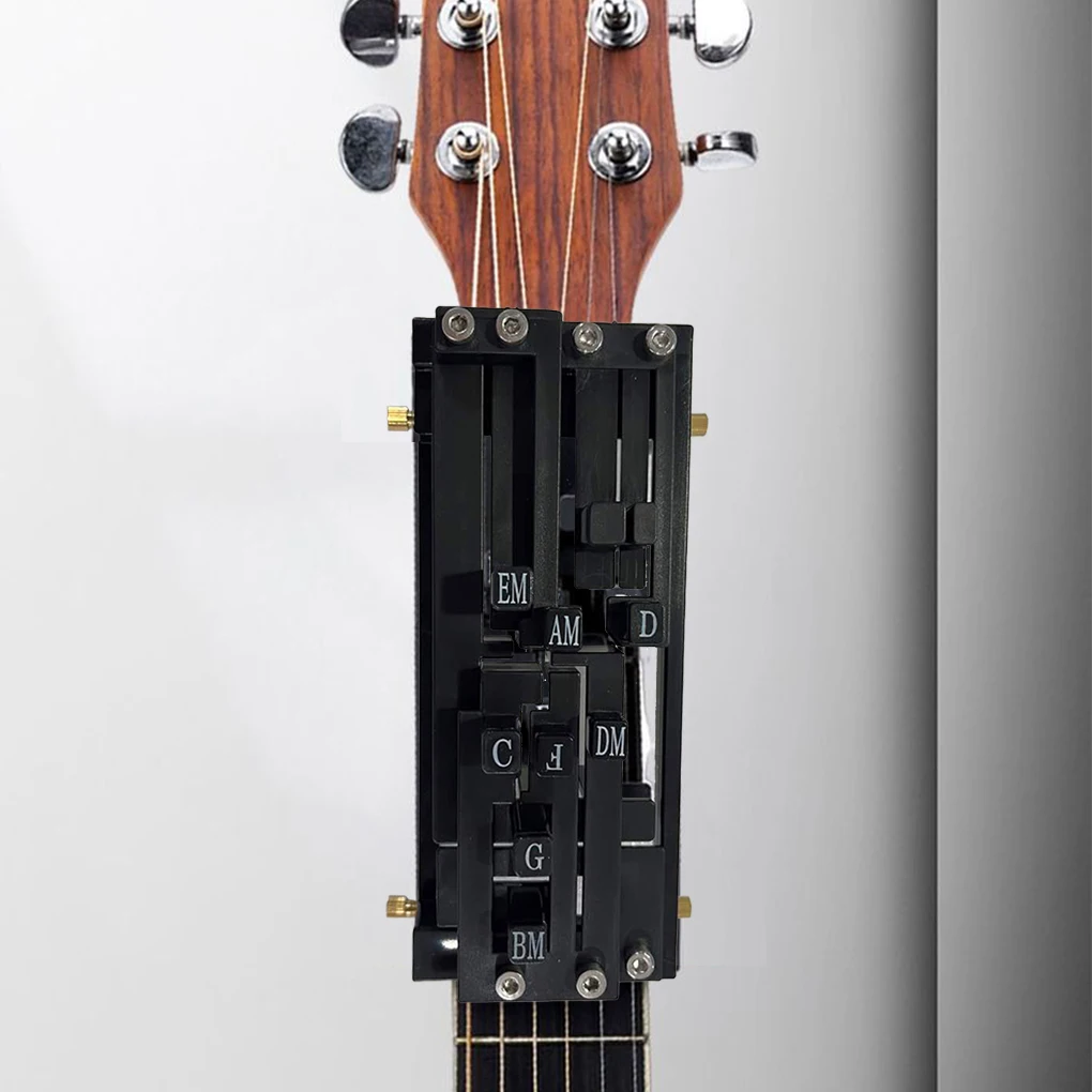 

Инструмент для обучения игре на гитаре, аксессуар для обучения игре на акустической гитаре, аккорды для гитары, тренажер, система обучения для начинающих A для взрослых