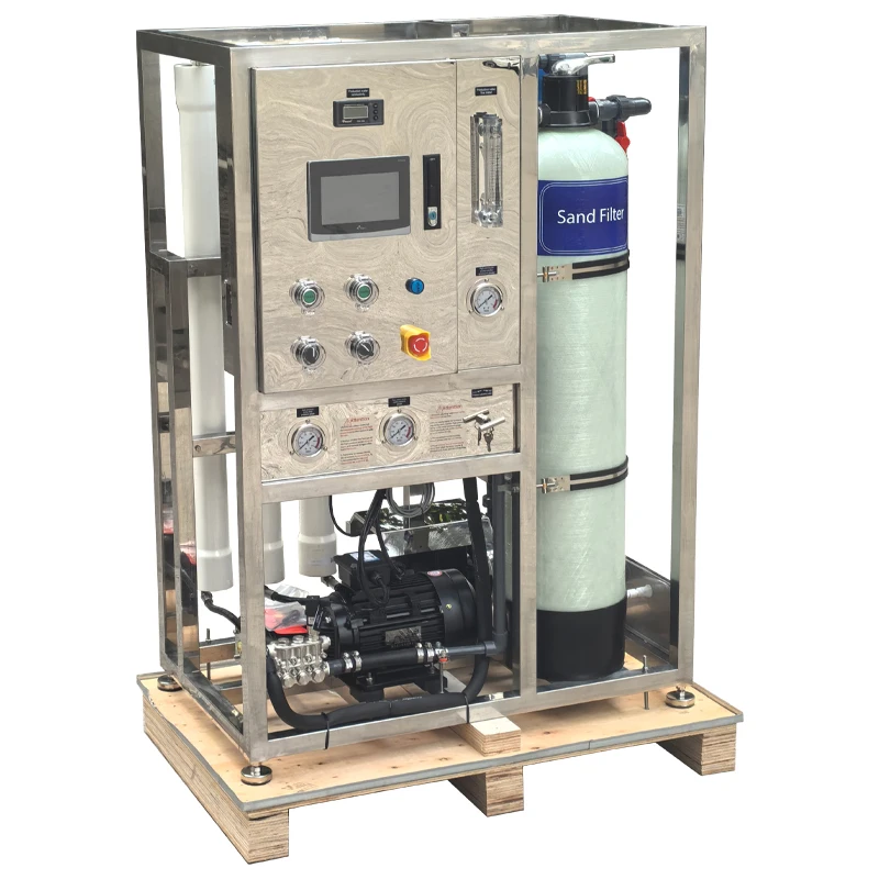 4000L/Day Salt Water To Drinking Water Machine Island Resort Seawater Desalination System Price Boat Desalinator Water Maker