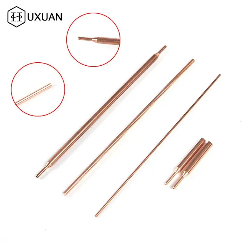 4 Sizes 18650 Hand-held Spot Welder Lithium Battery Point Welding Pen Aluminum Oxide Copper Spot-welding Needle Electrode Tip