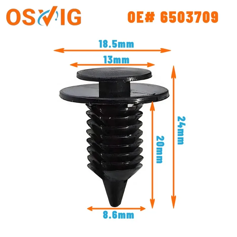 30PCS OE#6503709 Applicable to Chrysler, Dodge, Jeep, and Grand Cherokee door panel fixing clips