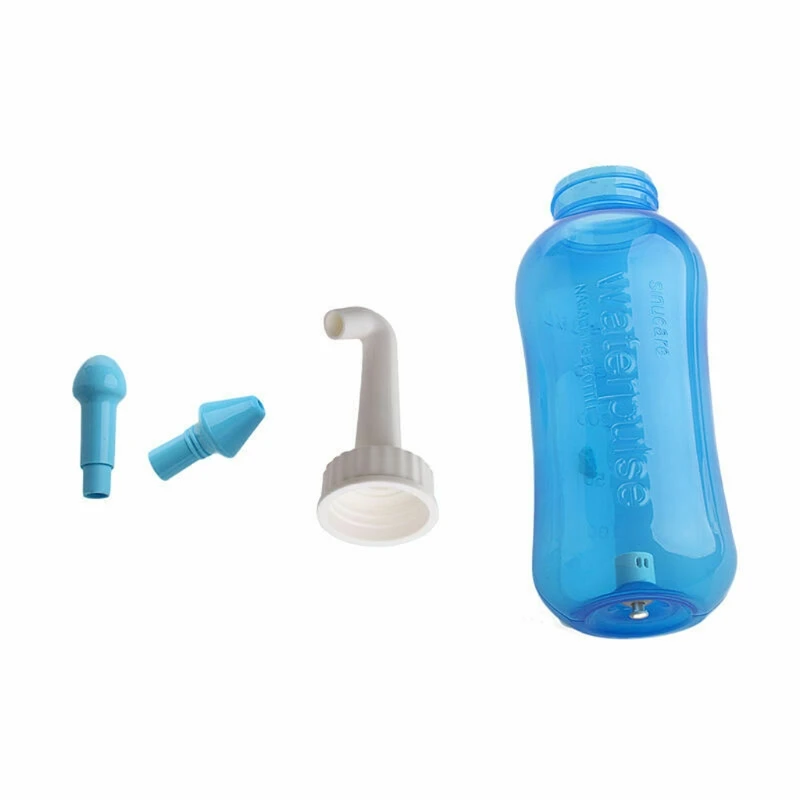 

Nose Wash System Sinus & Allergies Relief Nasal Pressure Rinse Neti pot