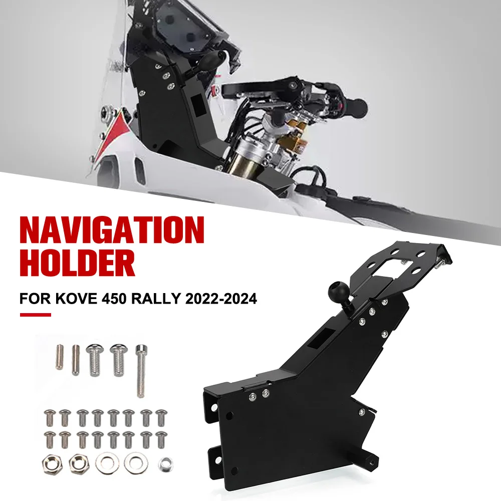 For KOVE 450 Rally 2022-2023-2024 Motorcycle Navigation Mount Mounting Bracket Upper Fairing Stay Adapter Holder Accessories