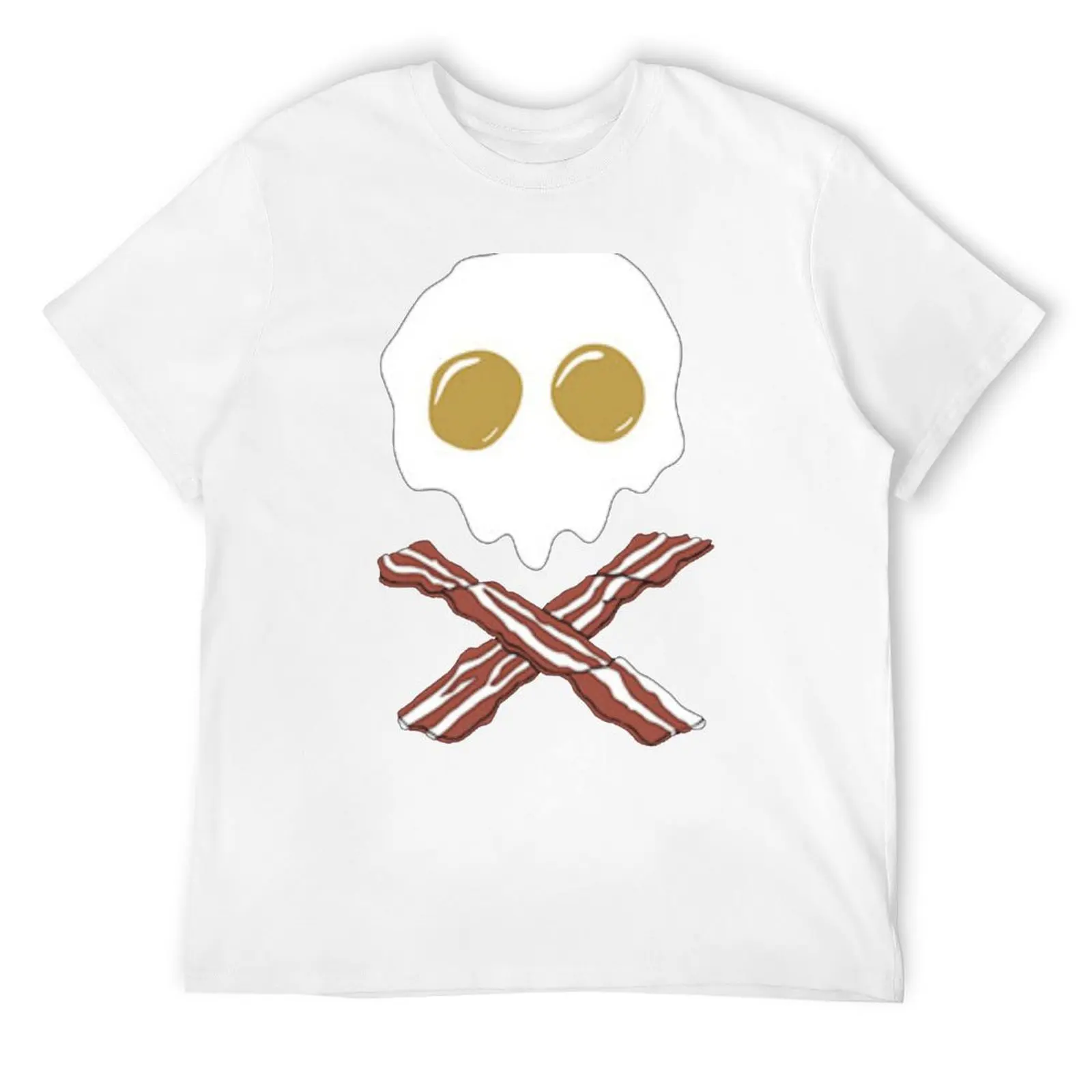 

School Of Rock Dewey (Bacon and Eggs Skull) T-Shirt basketball graphic tees Funny t-shirts luxury clothes men