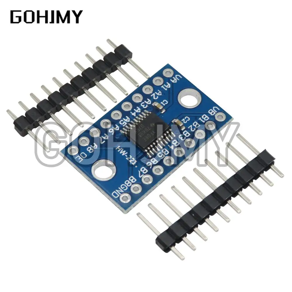 5PCS 3.3V 5V TXS0108E 8 Channel Logic Level Bi-directional Converter Module Mutual Convert Module TXS0108E