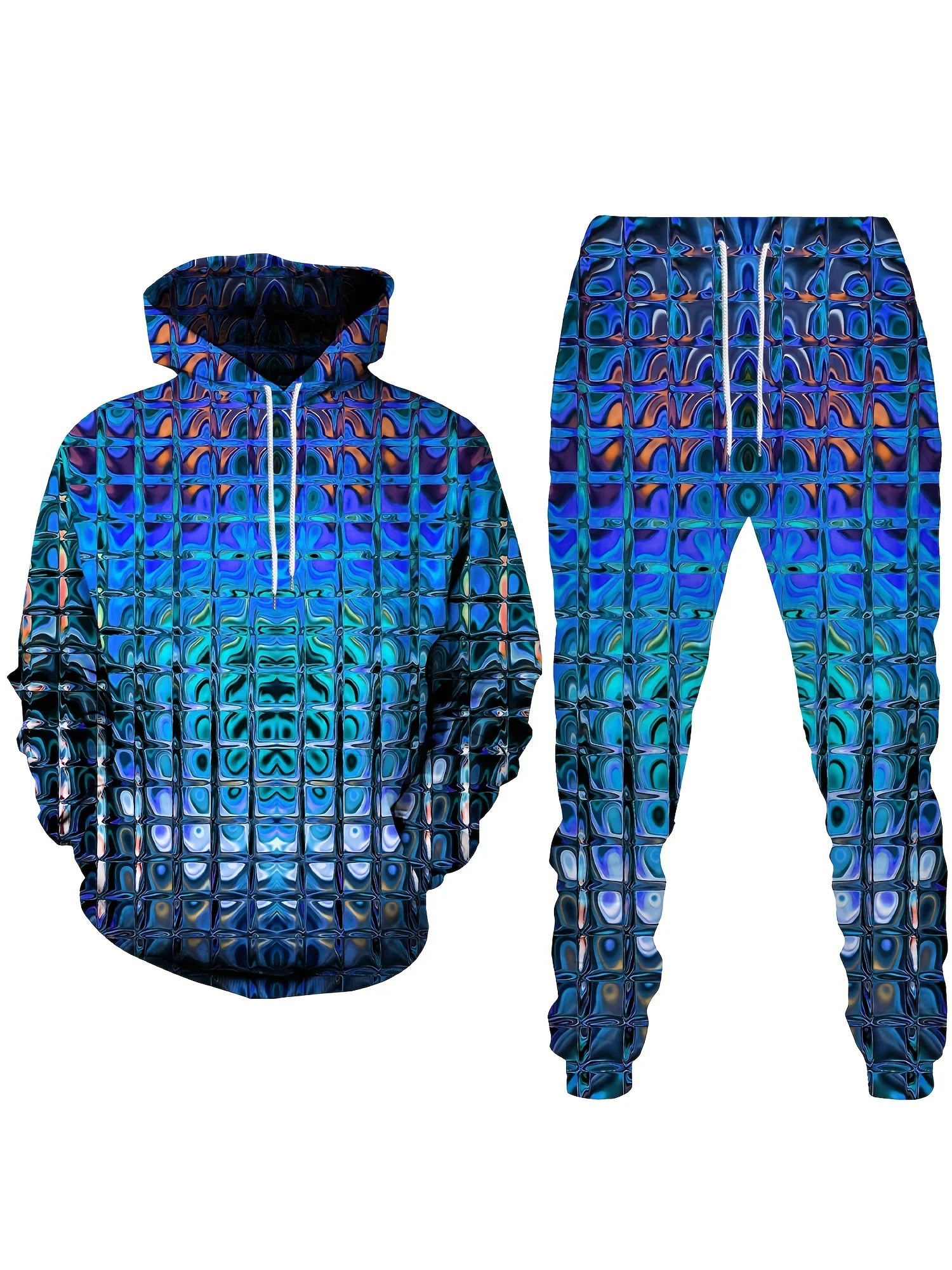 Suits Sport Loose Boy Kids OutdoorPlus Size Mens Dazzling Sequins  Sweatshirt   High Quality Mens Clothing for Everyday Wear