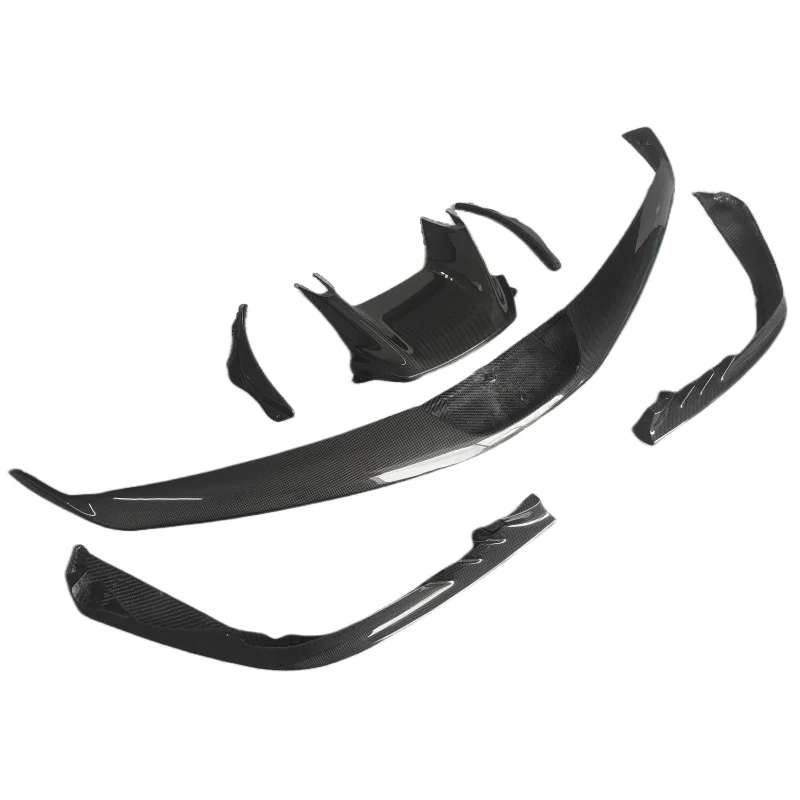 

Dry Carbon Fiber Front Bumper Lip Separator for Ferrari SF90 OEM Style Front air Knife Front Corner Body Kit
