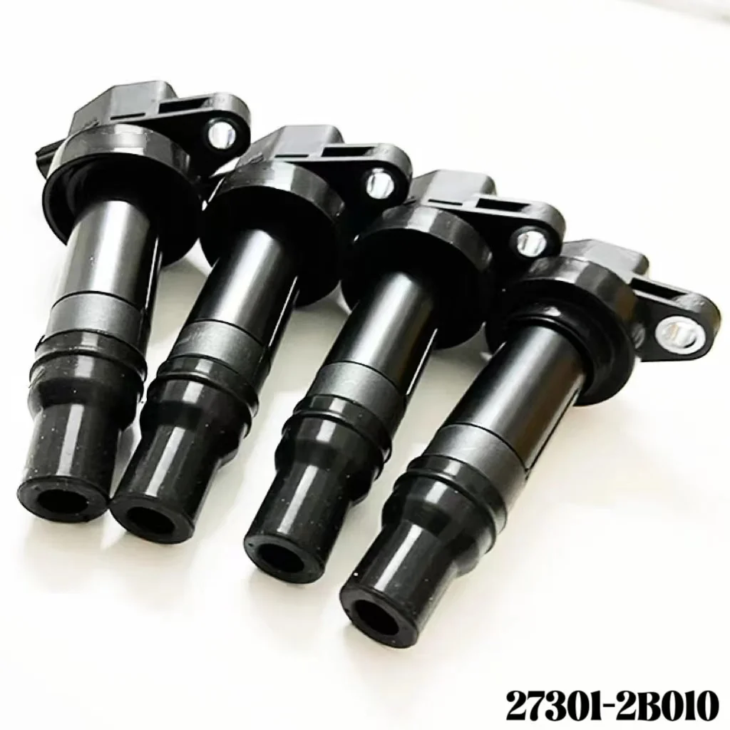 4pcs Ignition Coil Set 27301 2B010 27301-2B010 For HYUNDAI I30 I20 Venga Kia Rio Soul Ceed Veloster 4pcs Ignition Coil Set 27301