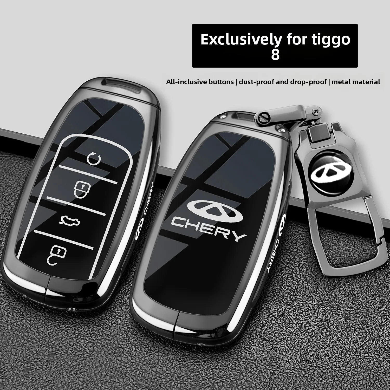 2025 New Chery Tiggo 8 Keyset Tiger 8 Plus Special Por Excellence Edition Car Full Package Metal Shell Buckle