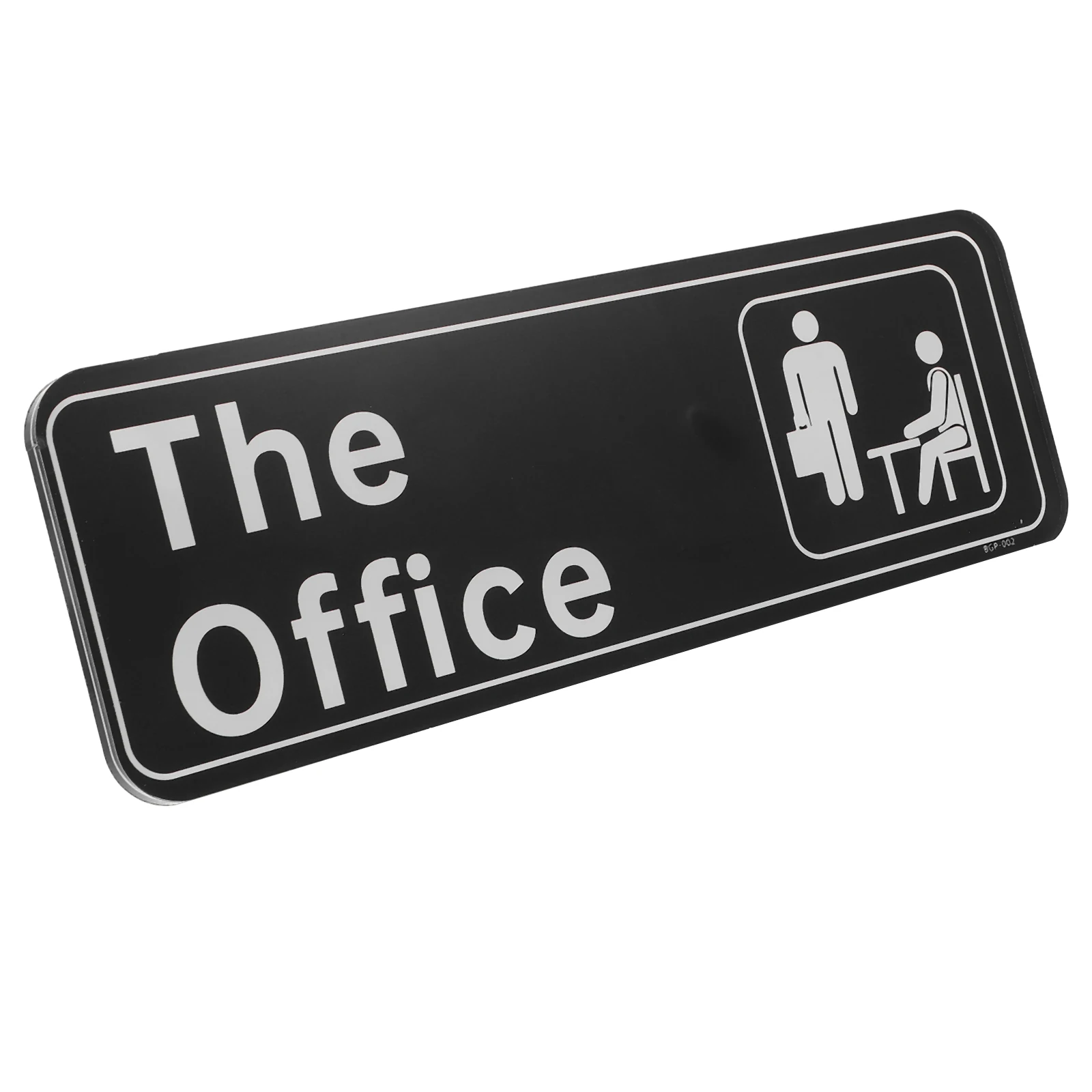 

Acrylic Sign The Office Door Sign Smooth Edge No Tools Required Easy Installation For Home Office Wall Decorative