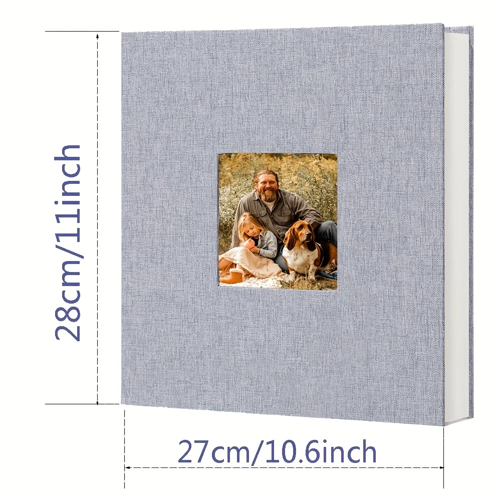 Large Photo Album Self-Adhesive Photo Album Bookshelf Albums 20 Sheets /40 Pages Baby Family Anniversary Wedding Photo Storage