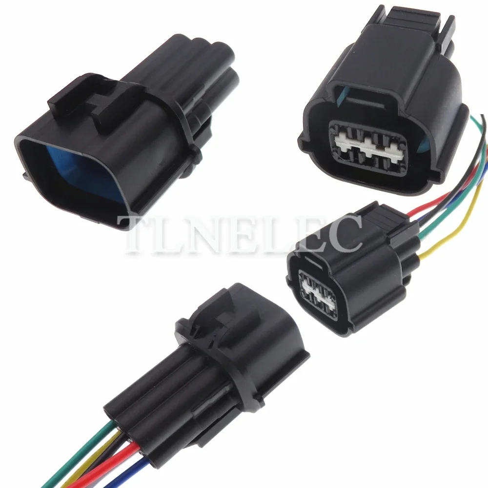 6 Pin Way Auto Throttle Idle Motor Sealed Connector With Wires Automobile Socket For Mazda Mitsubishi PB535-06027 PB521-06020