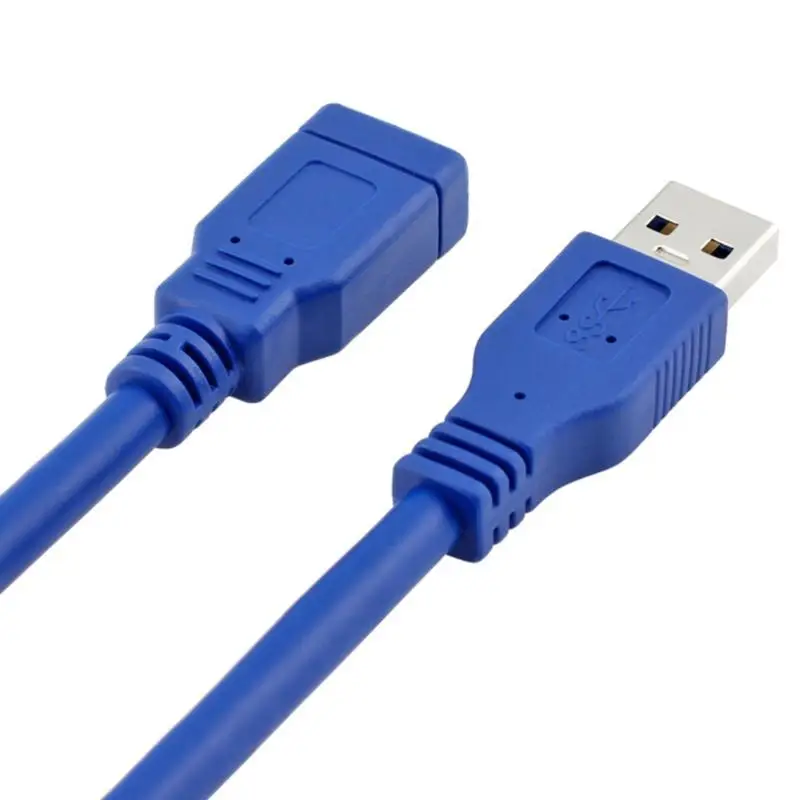 

31BA USB Male to Female Adapter Cable Fast Speed 5Gbps for Printers Keyboards