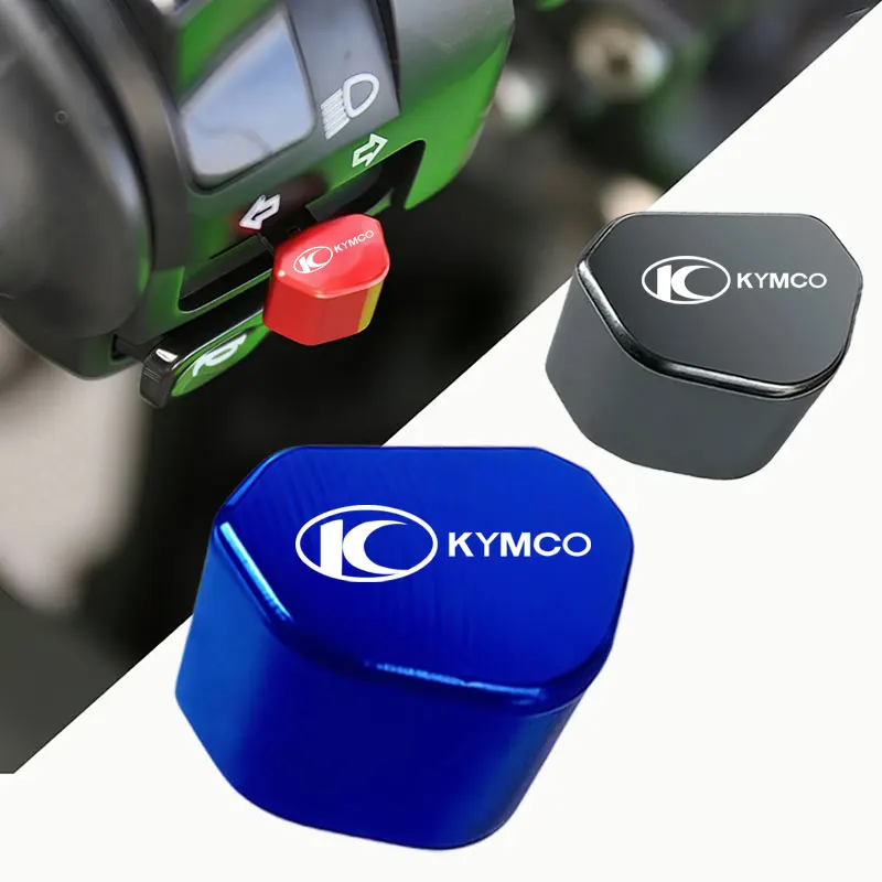 Für Kymco Xciting 300 Downtown 125I 200I 300I 350I Xtown 125 Aluminium Motorrad Blinker Schalter Taste Keycap Zubehör