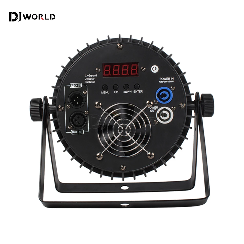 Aluminum LED Par Light 18x18W RGBWA+UV DMX 512 Control Stage Effect For Dj Disco Ball Theater Party Chruch Professional