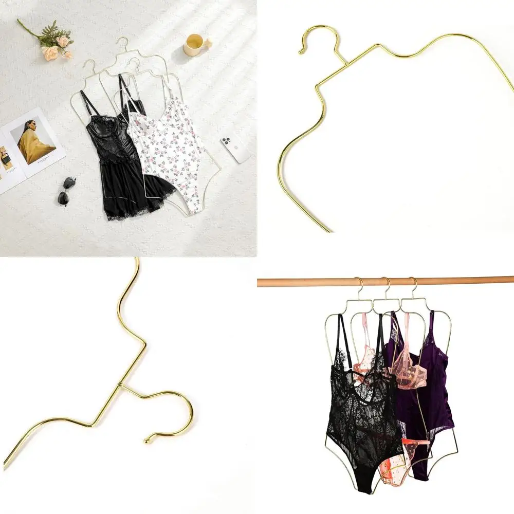 

Metal Lingerie Hangers for Body-Shaped Bikini and Swimwear Display - Pack of 10