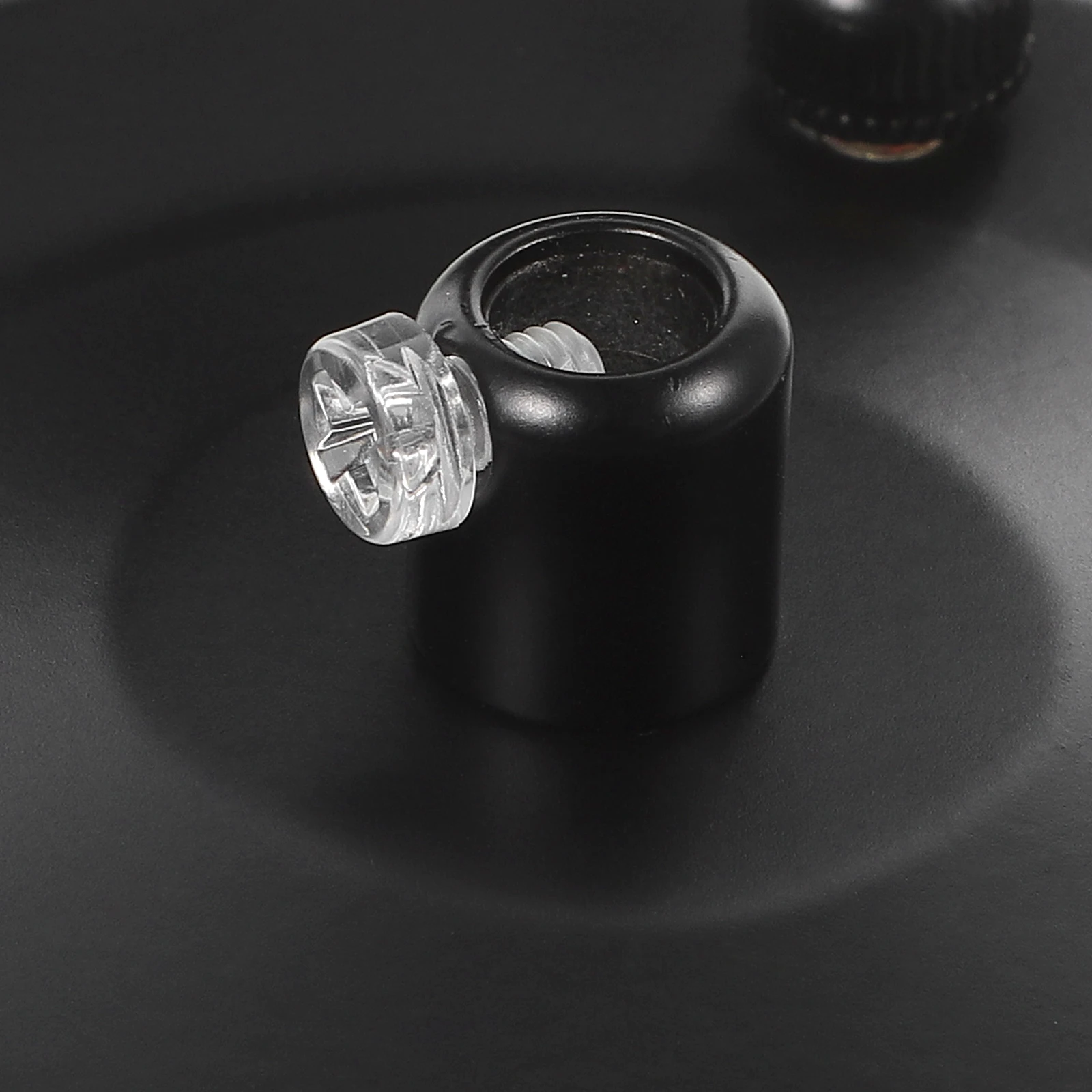 

2 Pcs Ceiling Lamp Chandelier Tray Light Mounting Bracket Fixture Component Black