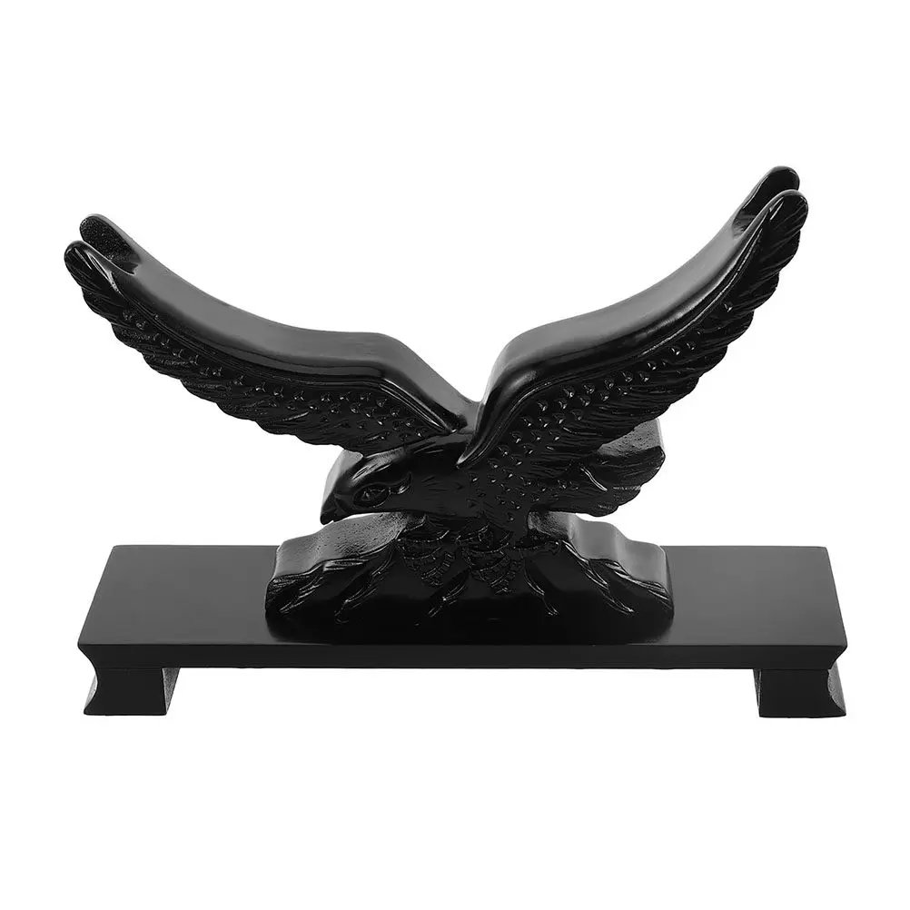 Resin Eagle Holder Small Size Display Stand Horizontal Organizer for Display Collection Home Office Holder Bracket