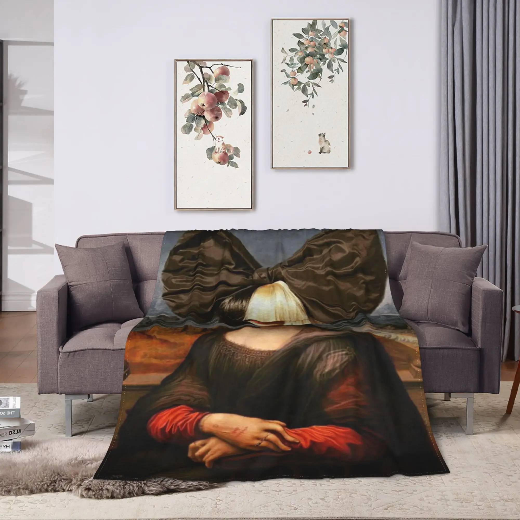Sia F-Furler Reasonable Woman Flannel Blankets Winter  Super Soft Throw Blanket for Girls Boys Novelty Bedspread Sofa Bed Cover