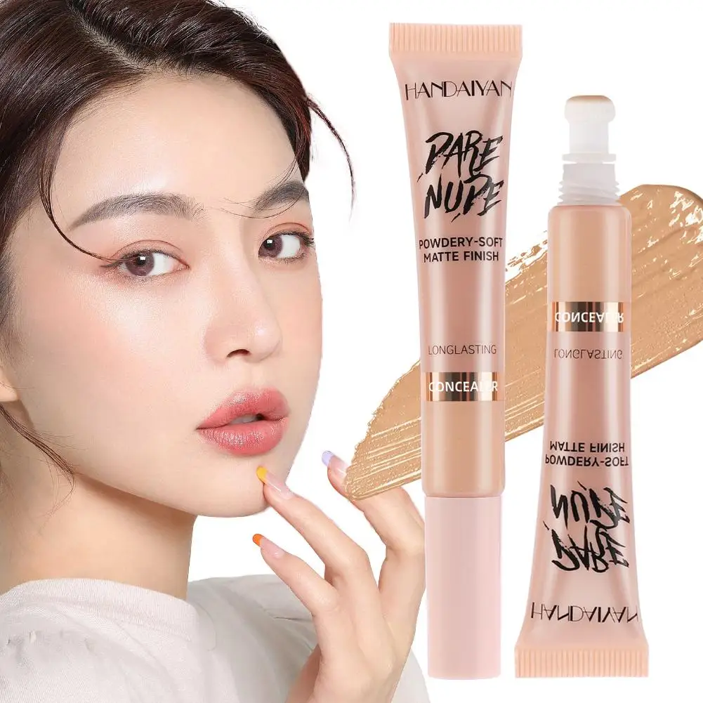 Mattes Gesicht Concealer lang anhaltende Abdeckung dunkle Kreise Öl modifizieren Concealer Foundation 8 Haut Akne Kontrolle flüssige Ton Poren k1b0