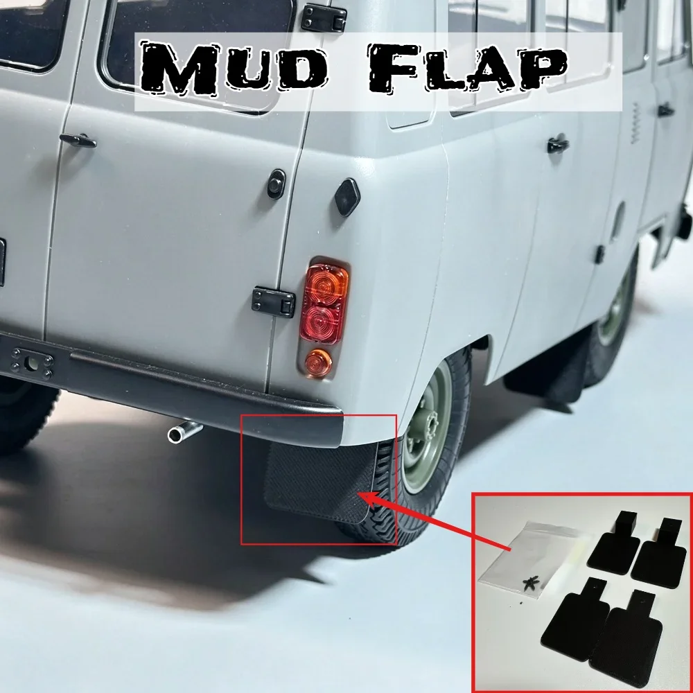 RC Model Upgrade Fender for WPL C104 1/12 Scale Soft Silicone Mud Flap custom size RC Crawler Mod Spare Accessory