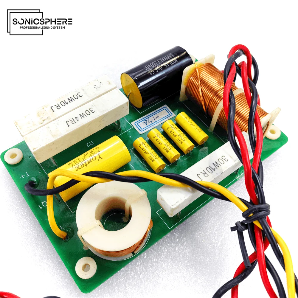

SonicSphere 10 Inch Professional Speaker Crossover Kit for Full Range Stage Performance Audio