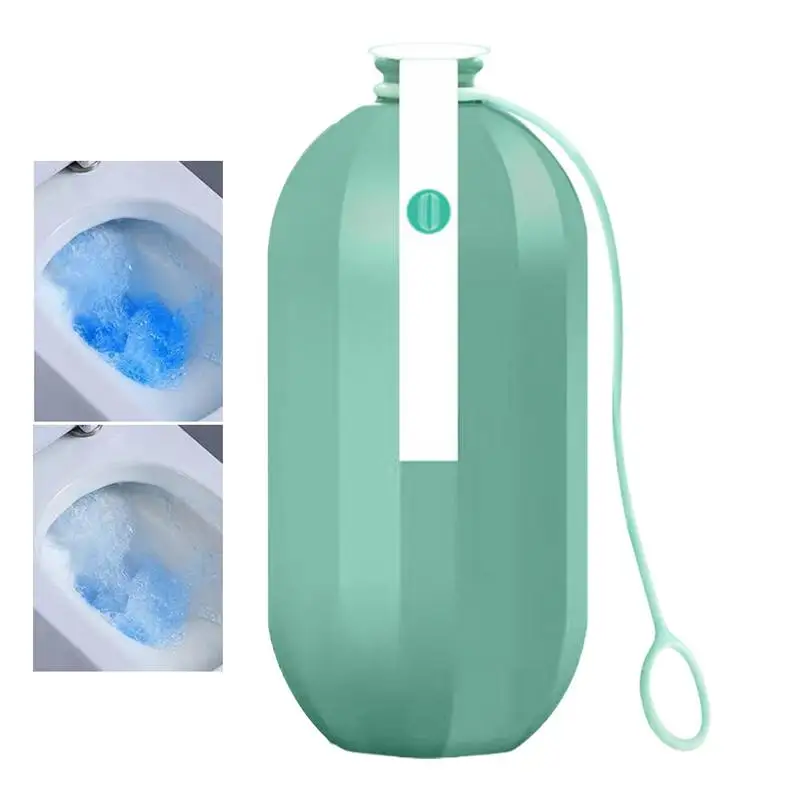 

Автоматический очиститель унитаза для ванной комнаты с высокой концентрацией, удобный для пользователя портативный очиститель для унитаза, бутылка