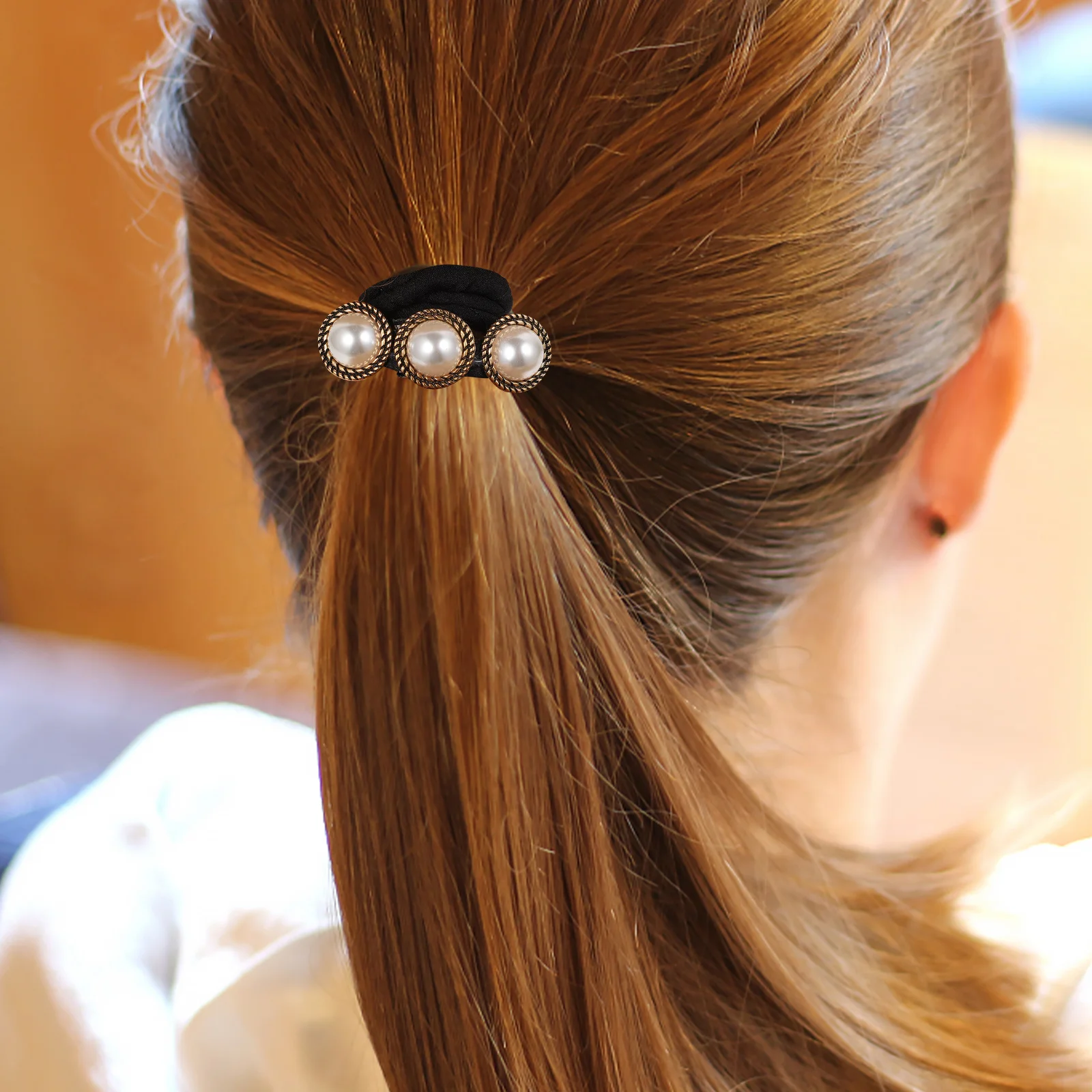 

4Pcs Hair Bun Holder Styling Supplies Fashion Accessory for Easy Quick Styling Perfect Gift for Ladies Hair Bun Maker