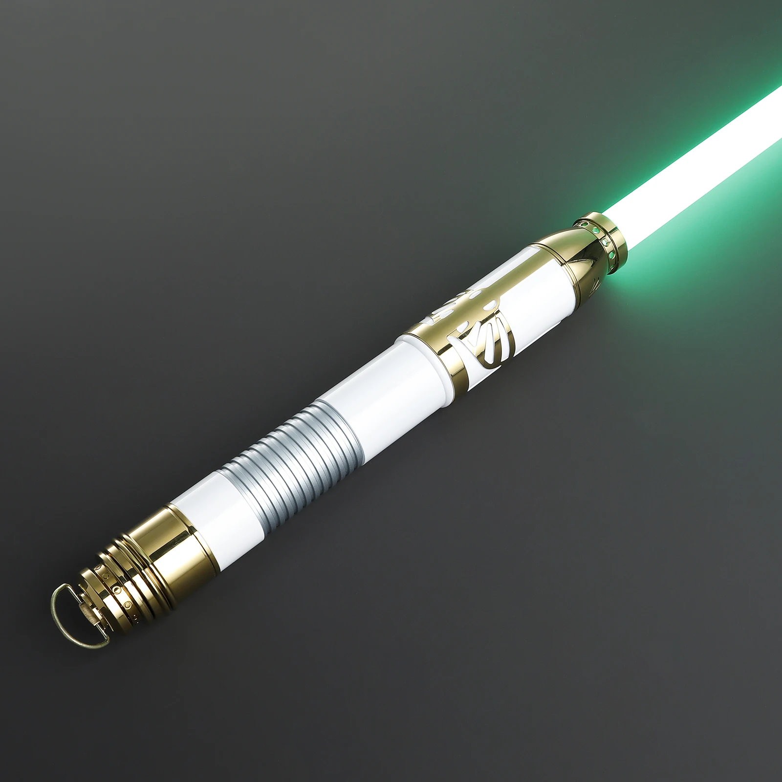 DamienSaber Santari Khri Lightsaber Heavy Dueling Light Saber with 34 Sound Fonts Infinite Color Changing Sensitive Smooth Swing