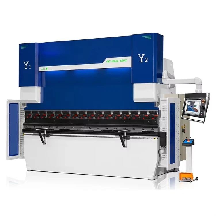 Hydraulic bending machine for sheet metal fabrication 6000 mm bending length